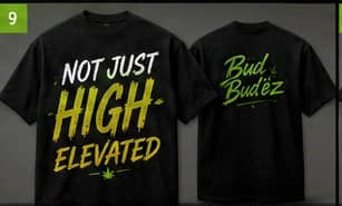 Not Just High: Elevated Tee