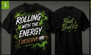 Rolling With The Energy I Deserve Tee