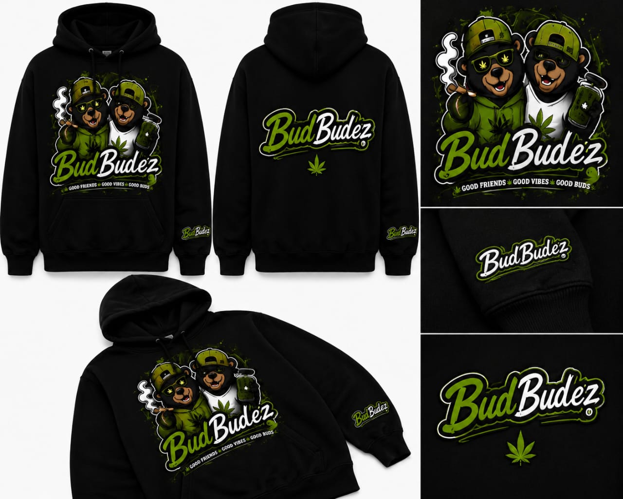 BUD BUD’EZ MASCOT HOODIE