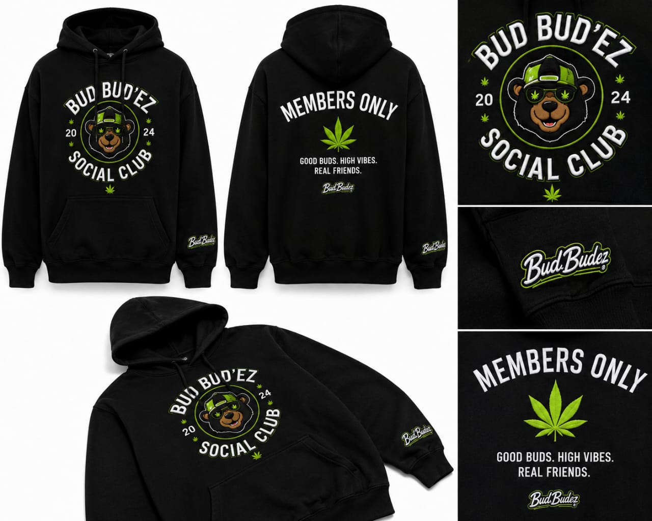 BUD BUD’EZ SOCIAL CLUB HOODIE